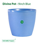 Load image into Gallery viewer, Divine Pot Blue – 9 Inch (Pack of 2)