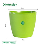 Load image into Gallery viewer, Divine Pot Green – 9 Inch (Pack of 2)