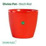 Load image into Gallery viewer, Divine Pot Red – 9 Inch (Pack of 2)
