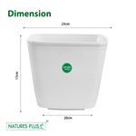 Load image into Gallery viewer, Dream Pot White – 9 Inch (Pack of 2)