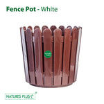 Load image into Gallery viewer, Fence Pot Brown – 11 inch (Pack of 2)