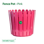 Load image into Gallery viewer, Fence Pot Pink – 11 inch (Pack of 2)