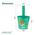 Load image into Gallery viewer, Metal Railing Single Hook – Green (Pack of 2)