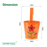 Load image into Gallery viewer, Metal Railing Single Hook – Orange (Pack of 2)