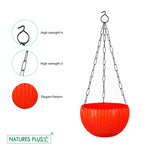 Load image into Gallery viewer, Rattan Hanging Pot 8 Red (Pack of 6)