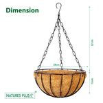 Load image into Gallery viewer, Coco Hanging Pot 10 Inch (Pack of 3)