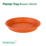 Load image into Gallery viewer, Planter Tray 160 Brown – 16 Inch (Pack of 4)